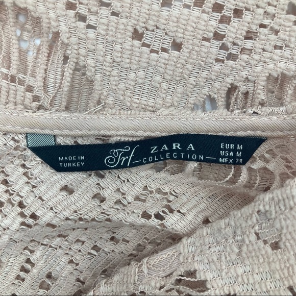 3/4 lace top with back zip - Picture 7 of 7